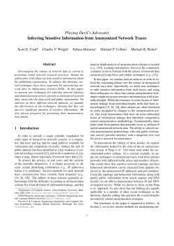 Playing Devil`s Advocate: Inferring Sensitive Information