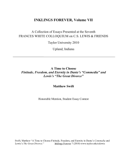 INKLINGS FOREVER, Volume VII