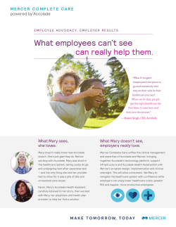 What employees can`t see can really help them.