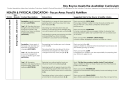 Defined Links - Roy Royce: a healthy choice
