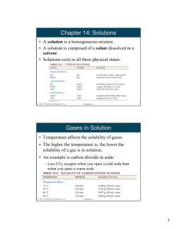 solute - U of L Class Index