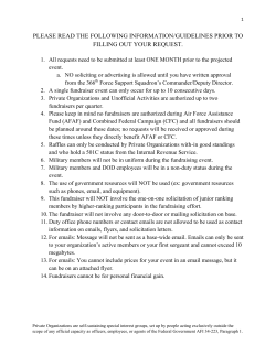 Official Request Form