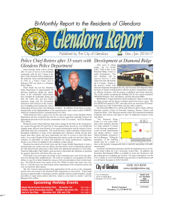 City of Glendora (626) 914-8200