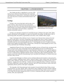 chapter 2 - Western Pennsylvania Conservancy