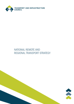PDF: 917 KB - Transport and Infrastructure Council