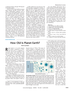 How Old Is Planet Earth?