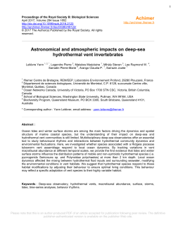 Astronomical and atmospheric impacts on deep