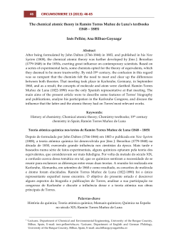 46-‐65 The chemical atomic theory in Ram&oacute;n Torres Mu&ntilde;oz de