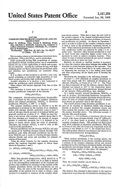 Complex perchlorate compound and its production