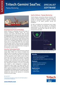 SeaTec for Pipelay