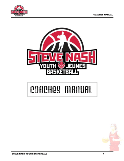 coaches manual - Lancaster Hoops