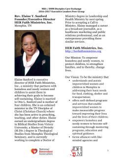Executive Leaders Peer Group - National Benevolent Association
