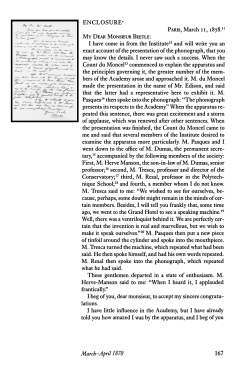 Academy of Science in Paris