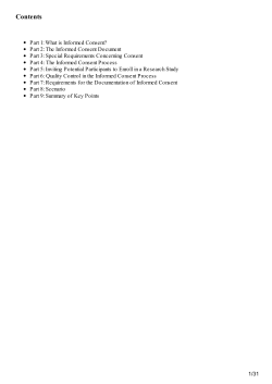 Contents - NIDA GCP