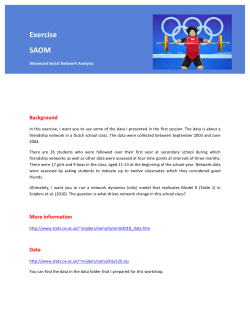 Exercise SAOM - Thomas Grund