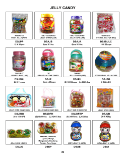 JELLY CANDY - jptradingus.com