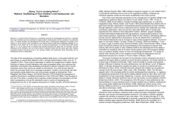 Mothers` Scaffolding of Their Children`s and Adolescents` Life