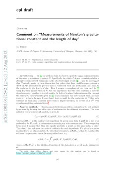Comment on" Measurements of Newton`s gravitational constant and