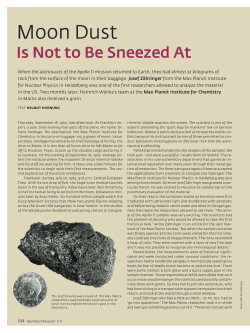 Moon Dust - Max-Planck