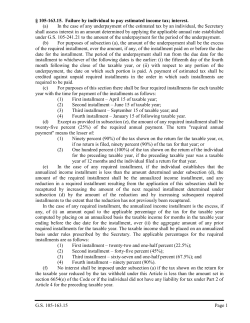G.S. 105-163.15 Page 1 § 105-163.15. Failure by individual to pay