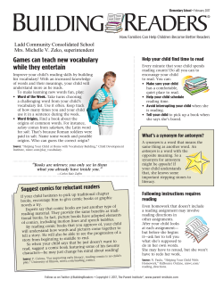 Building Readers&reg; (Elementary School Edition