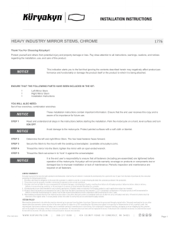 1776-000Heavy Industry Mirror Stems, Chrome