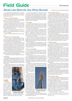 Shively Labs Meets the Very Windy Mountain