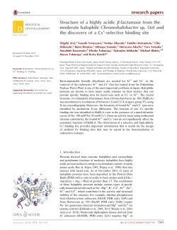 Structure of a highly acidic &beta;-lactamase from the moderate halophile