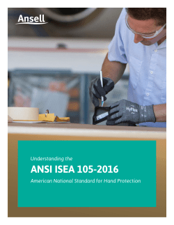 ANSI ISEA 105-2016