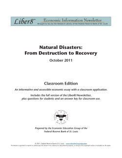 Natural Disasters: From Destruction to Recovery