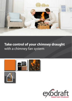 Take control of your chimney draught with a
