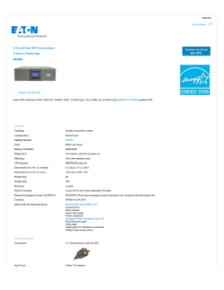 Eaton 9PX 6000 RT 208V 3U, L6