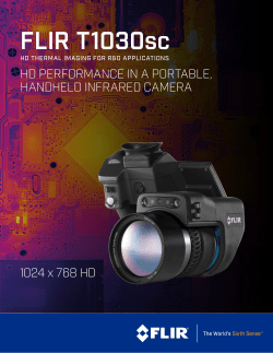 FLIR T1030sc - FLIR Systems