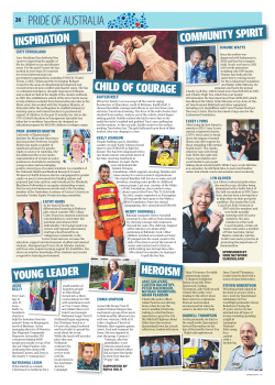 The Sunday Mail_Pride of Australia Finalist