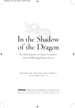 In the Shadow of the Dragon