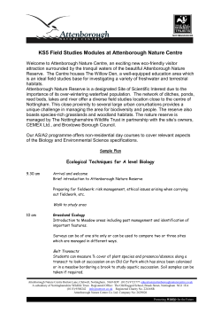A Level sample plan