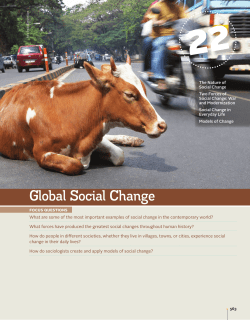 Global Social Change