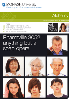Pharmville 3052 - Monash University