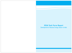Development of Nuclear Energy Sector in India