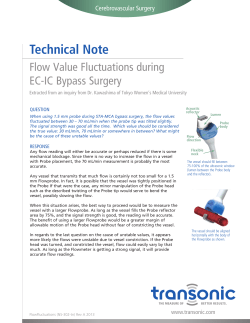 Flow Value Fluctuations during EC-IC Bypass Surgery