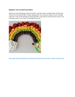 O Gold Chex Mix, Rainbow Cupcakes- March