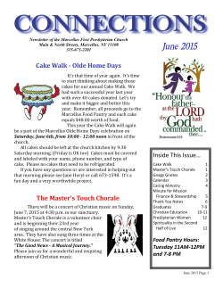 June 2015 - Marcellus First Presbyterian Church