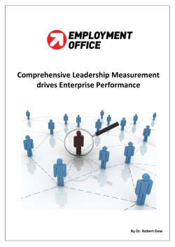 Comprehensive Leadership Measurement drives Enterprise