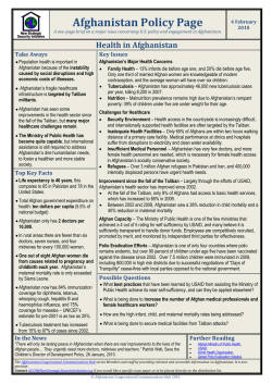 Health in Afghanistan (pdf view)