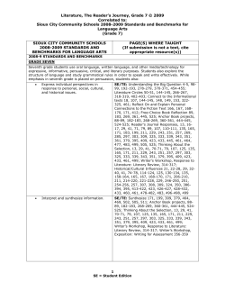 Prentice Hall The Reader`s Journey, Grade 7