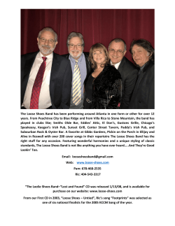 Press Kit - The LooSe ShoEs Band