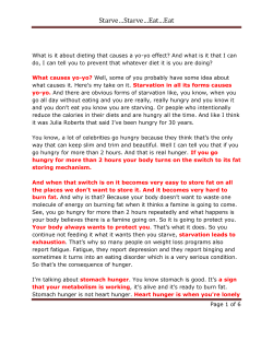 Starve&hellip;Starve&hellip;Eat&hellip;Eat - How I Lost 120 Pounds