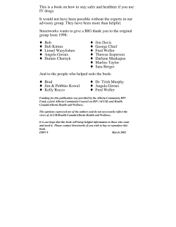 "Vein Care" booklet.