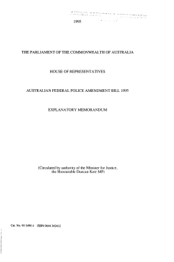 the parliament ofthe commonwealth of australia house of