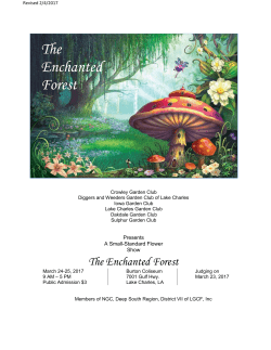 District 7 Garden Club Program